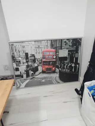 Cuadro Londres Autobús Rojo