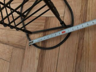 Estantería para CDs metálica negra