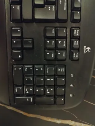 Tastiera Logitech Nera