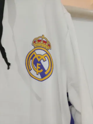 Chándal Adidas Talla M Blanco y Negro