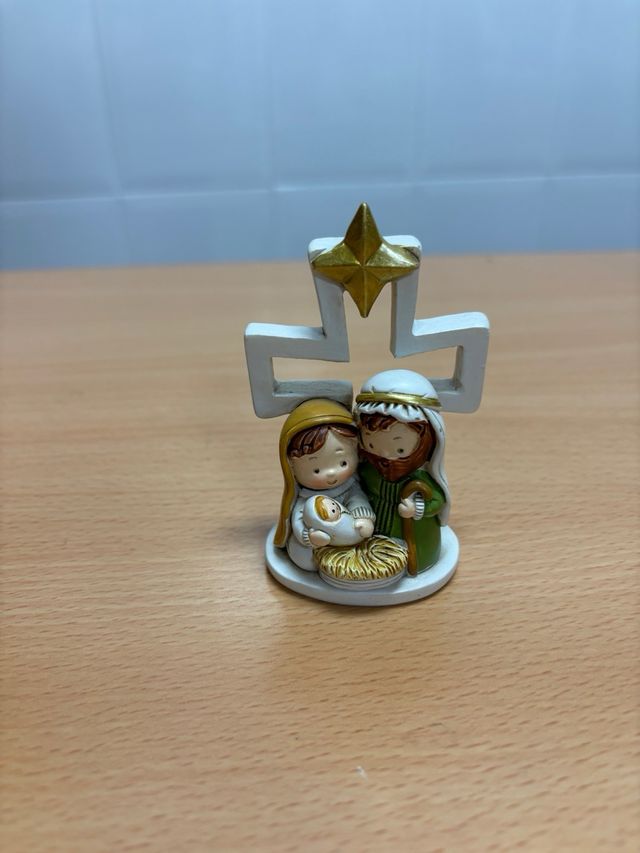 Lote Belenes Navidad Cerámica y Madera