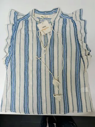 Blusa Boho Verano Talla S-M