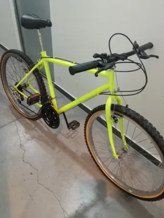 Bicicleta Montaña Amarilla