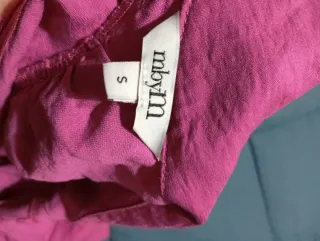 Blusa rosa manga larga