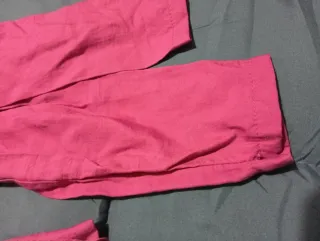 Blusa rosa manga larga