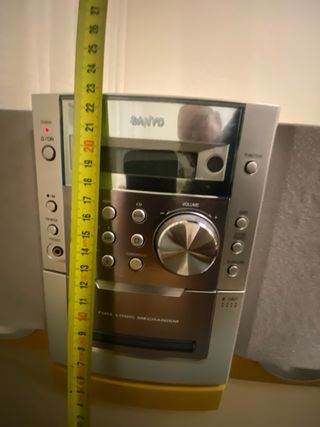 Equipo de música Sanyo