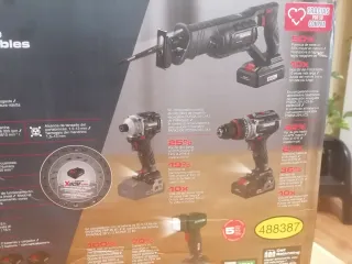 Set Herramientas Recargables Parkside 20V