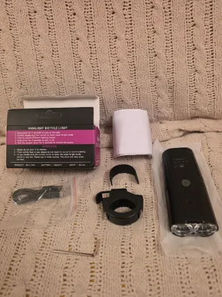 Linterna Bicicleta LED Doble