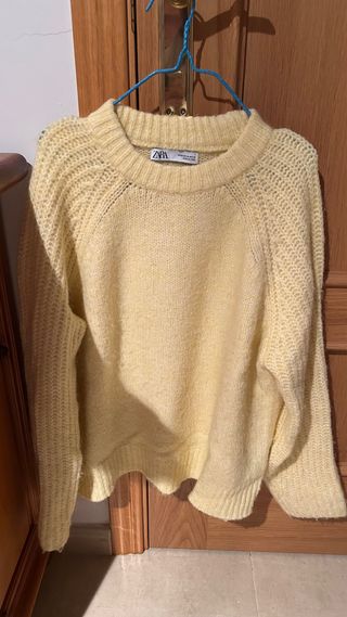 Jersey ZARA amarillo talla M
