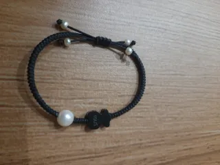 Pulsera Tous Oso Perla Negra