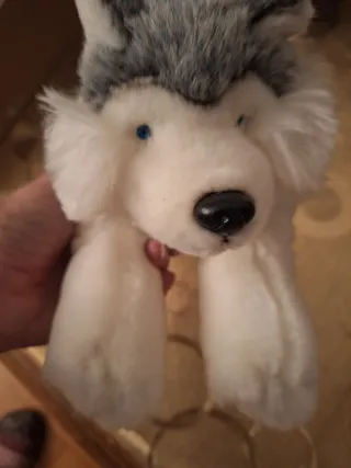 Peluche perro husky
