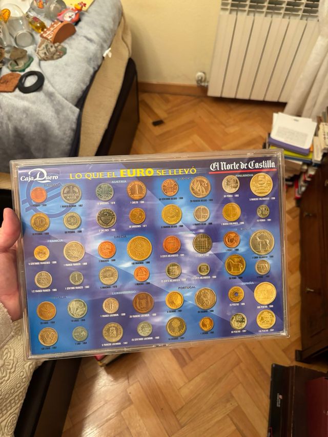 Colección de pesetas lo que El Euro se llevó