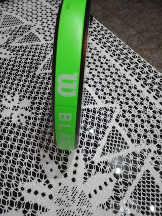Raqueta Pádel Wilson Blade Team Negra/Verde