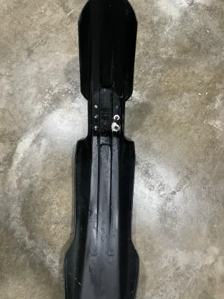 Guardabarros moto negro