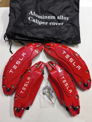 Cubiertas Pinzas Frenos Tesla Aleación Aluminio