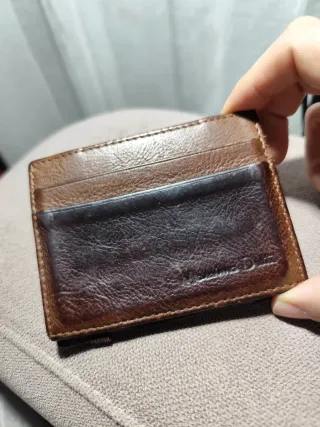 Cartera Massimo Dutti Marrón