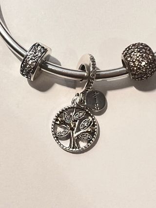 Pulsera Pandora Rígida Copo de Nieve