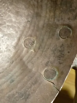 Cazo antico in rame martellato