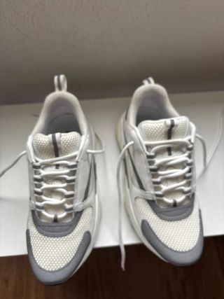 Tênis Dior B22 41 Cinza e Branco