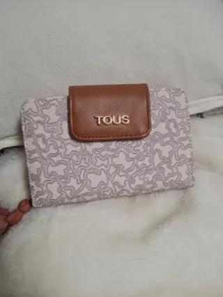 Cartera Tous Rosa y Marrón