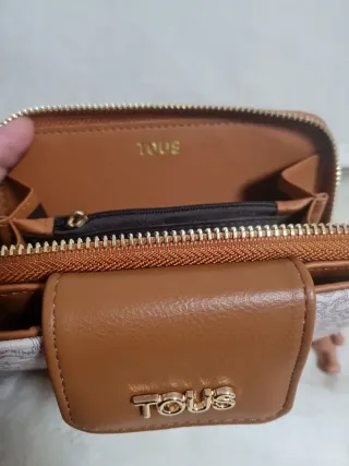 Cartera Tous Rosa y Marrón