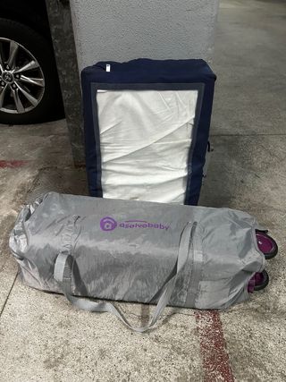 Cuna de viaje Asalvo con colchón