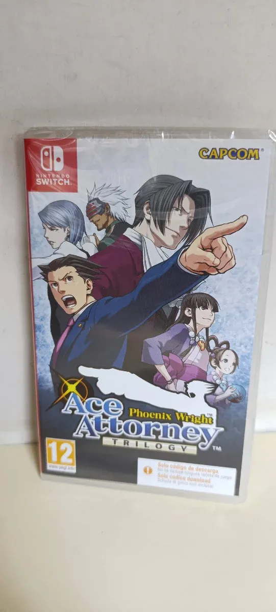 Phoenix Wright Ace Attorney Trilogy NUEVO PRECINTA