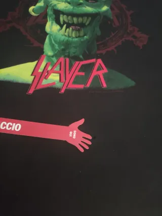 Slayer T Shirt Vintage 1990 Mega Rare