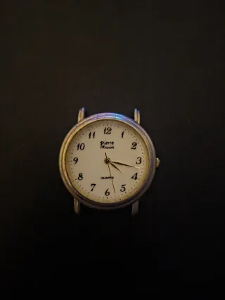 Reloj Pierre Ruccini Plata y Blanco