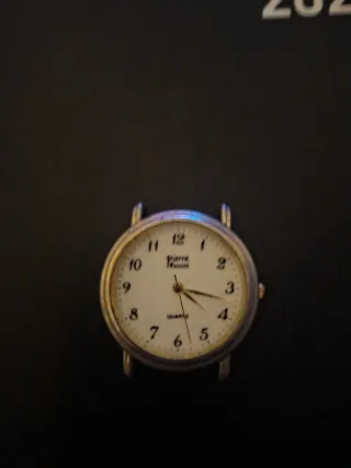 Reloj Pierre Ruccini Plata y Blanco