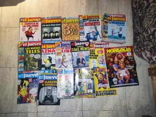 Lote Revistas El Jueves + Mongolia + Libro