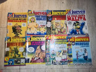 Lote Revistas El Jueves + Mongolia + Libro