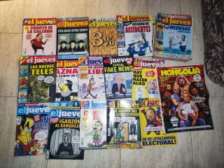 Lote Revistas El Jueves + Mongolia + Libro
