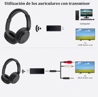Auriculares/cascos inalámbricos con radio FM