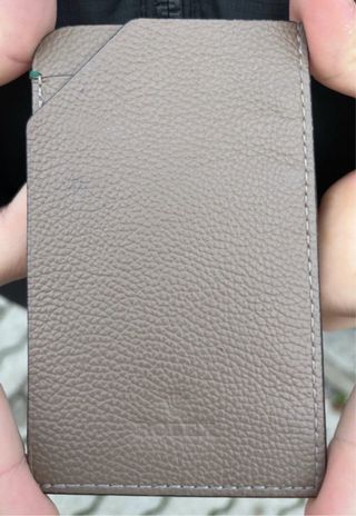 Porta carte Rolex pelle marrone, contattaremi info