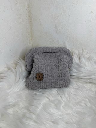 Clutch uncinetto grigio