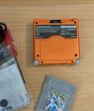 Game Boy Advance SP IPS V5 + Pokémon Plata