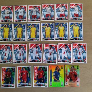 Coleção de cromos Euro 2024 Update