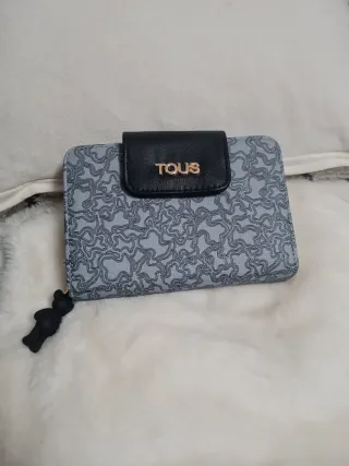 Cartera Negra y Gris