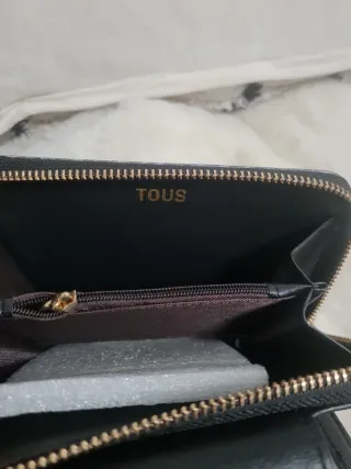 Cartera Negra y Gris