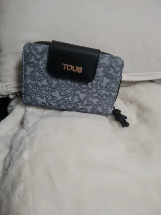 Cartera Negra y Gris