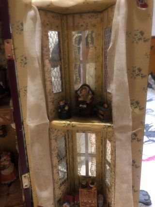 Casa Madera Figuras Decorativas