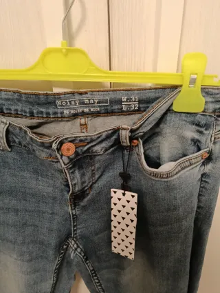 Vaqueros Noisy May azules talla M