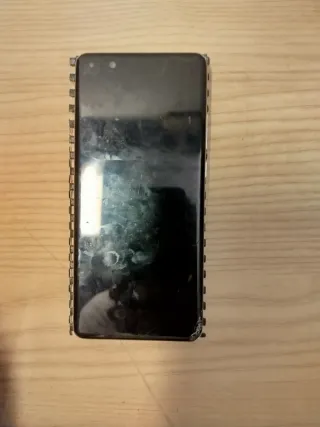 Huawei P40 Pro Schermo Rotto Grigio/Argento