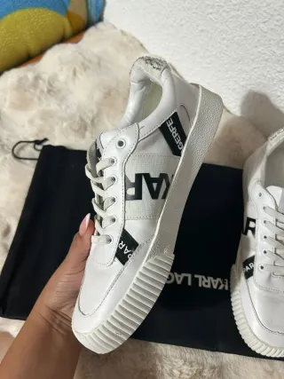 Zapatillas Karl Lagerfeld Blancas con Pedrería
