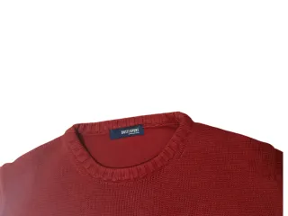 Jersey Massimo Dutti Talla M Granate 100 % algod