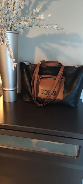 Bolso Tous Negro y Marrón