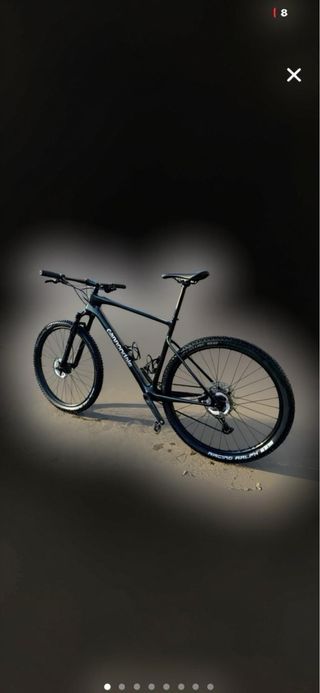 Bicicleta Cannondale Montaña Negra