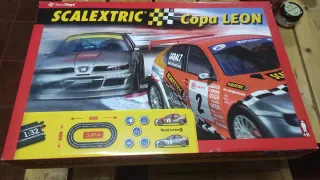 Scalextric Copa León + Puente