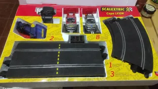 Scalextric Copa León + Puente